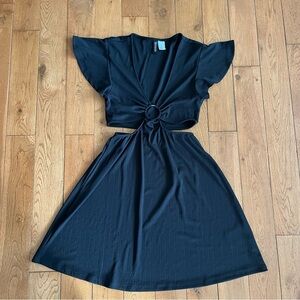 H&M Divided Black Dress - Size XS